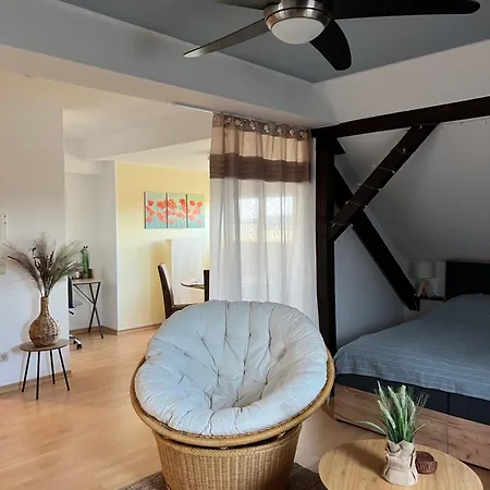 アパート Gaestewohnung Mit Fernblick マイセン