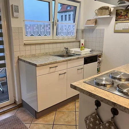 アパート Gaestewohnung Mit Fernblick マイセン